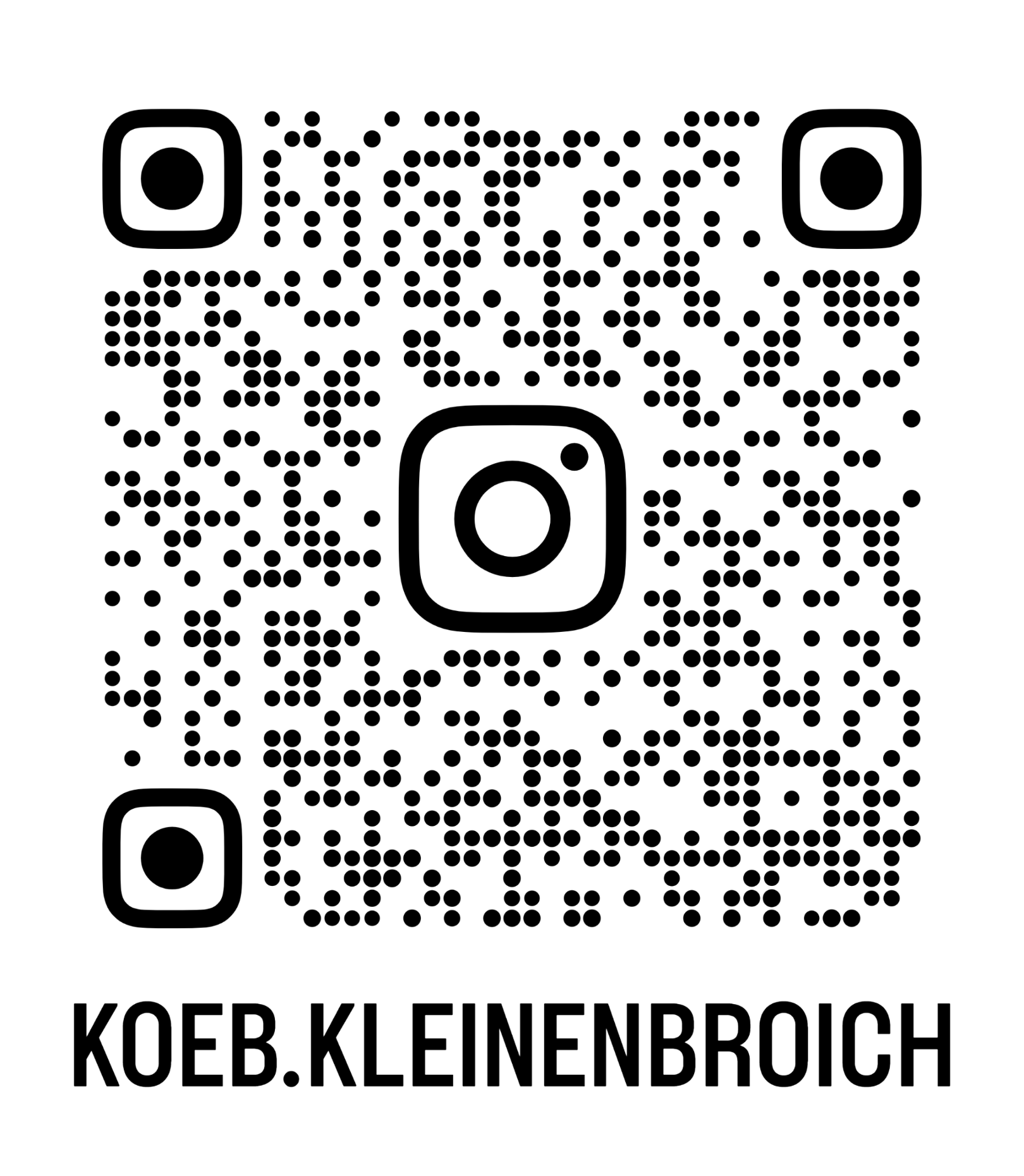 Instagram-QR-Code der Bücherei (c) U. Lindner