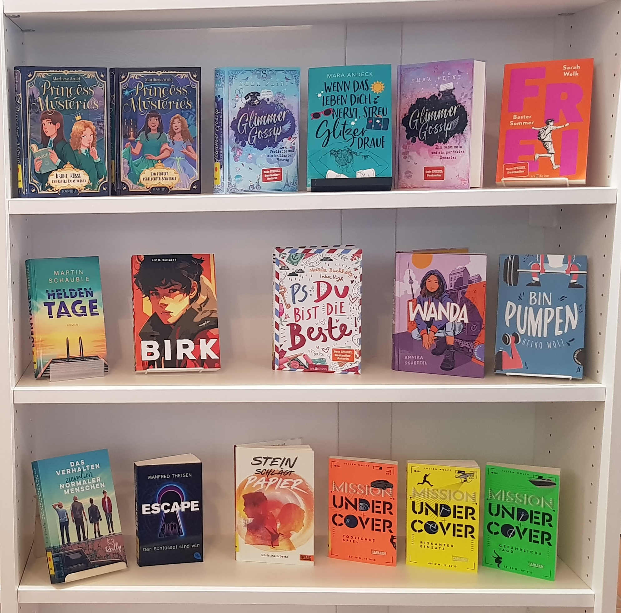 neue Jugendbücher (c) U. Lindner