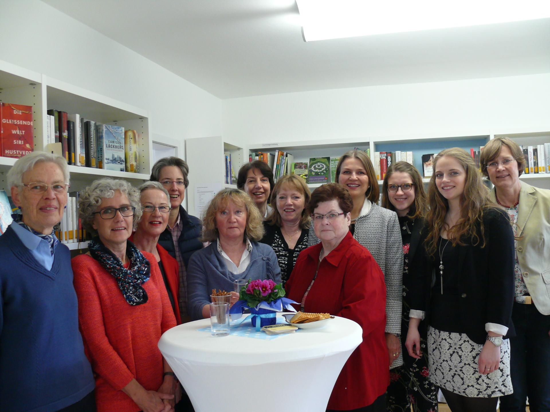 Das Bücherei Team St.Marien (c) Beisheim